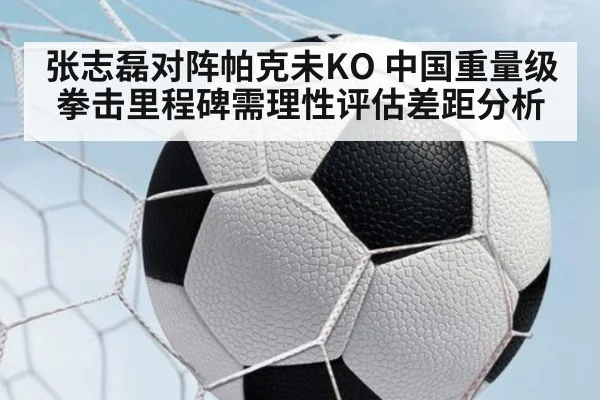 张志磊对阵帕克未KO 中国重量级拳击里程碑需理性评估差距分析
